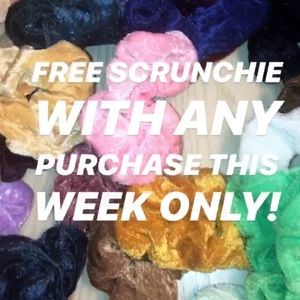 SCRUNCHIES!! READ DESCRIPTION